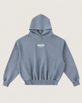 Athletic Frayed Fleece Hoodie