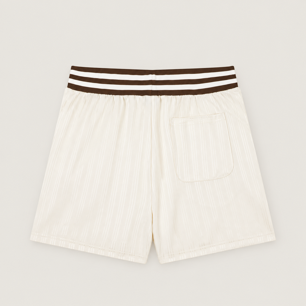 Athletic Striped Shorts