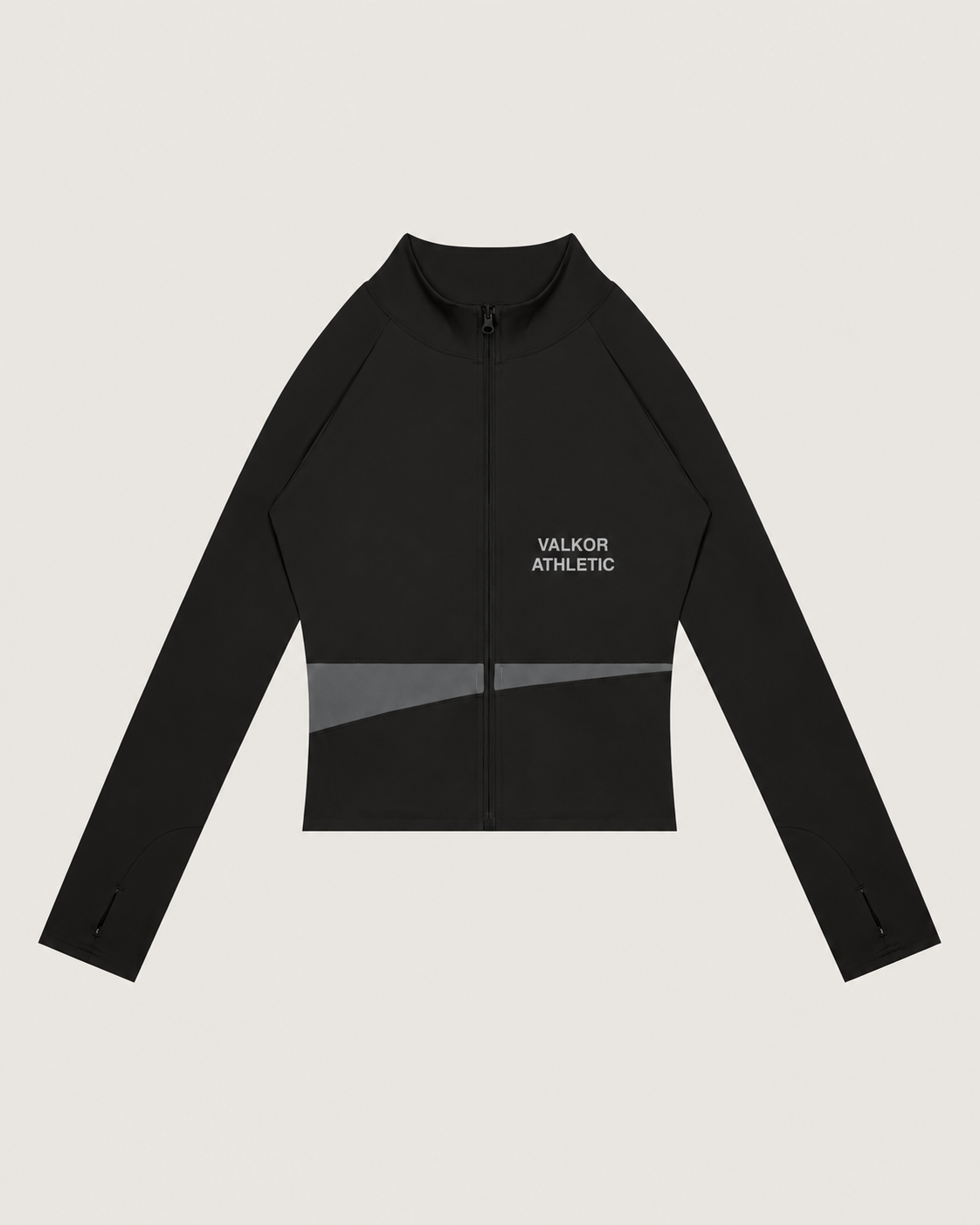 Athletic Paneled Yoga Jacket