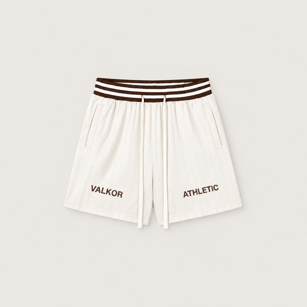 Athletic Striped Shorts