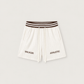 Athletic Striped Shorts