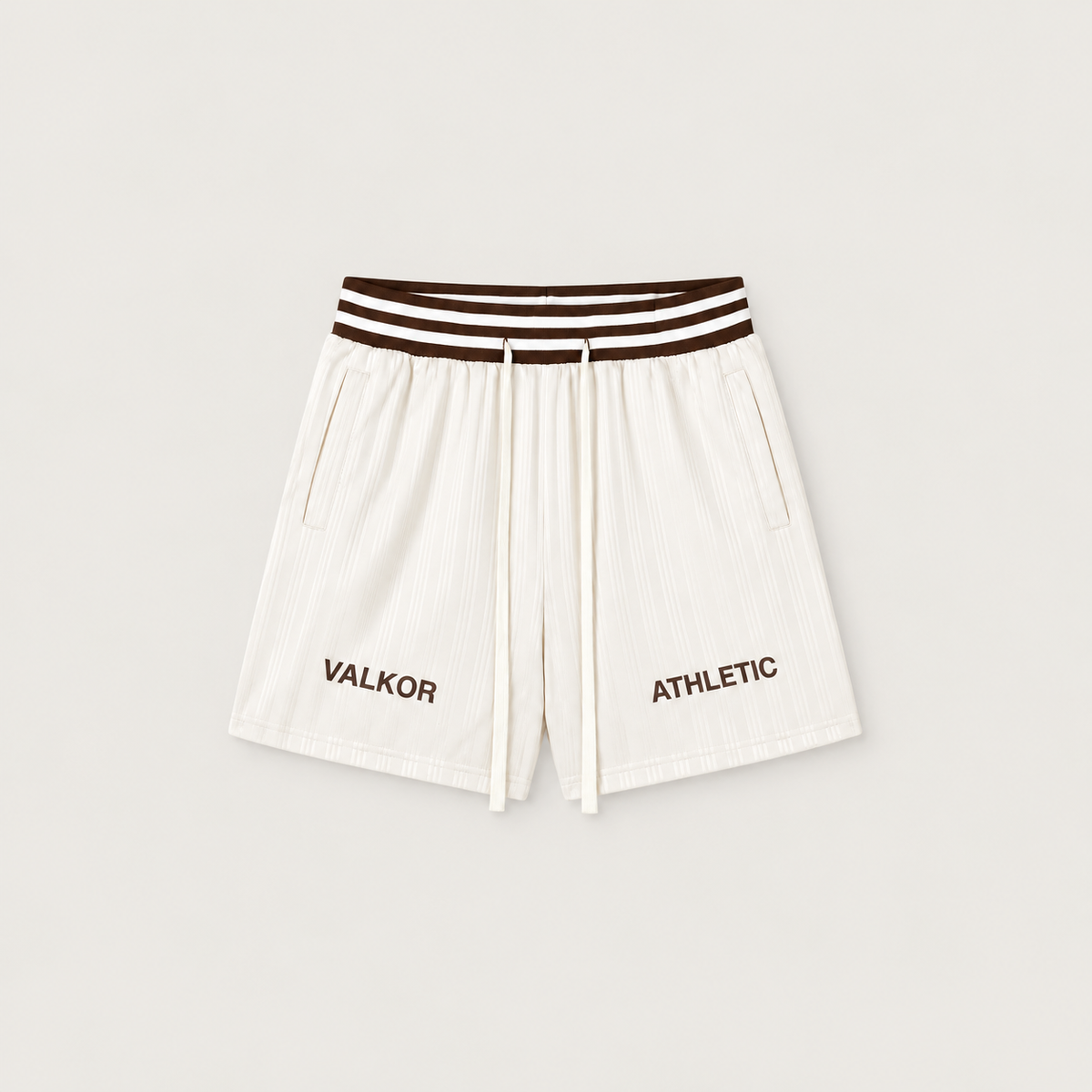 Athletic Striped Shorts
