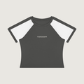 Valkor 97 Slim Raglan in gray, front view