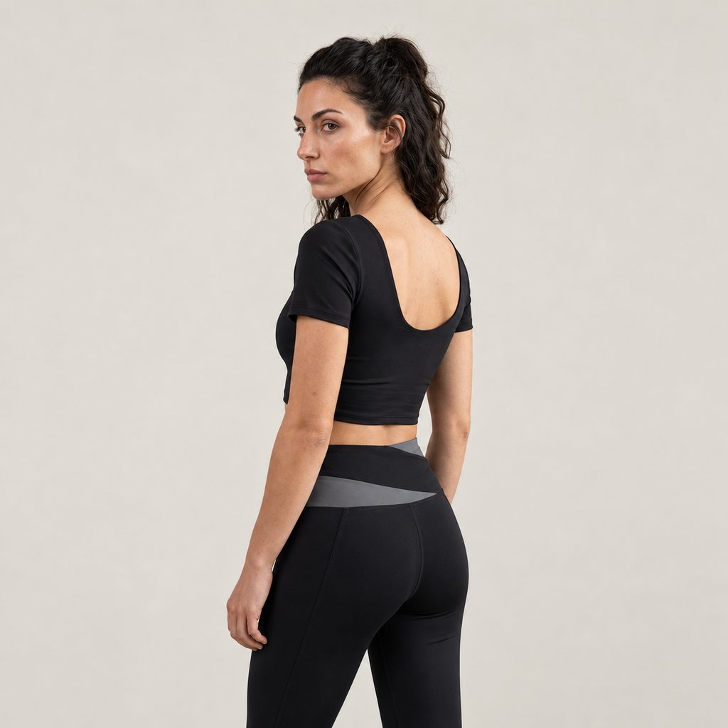 Athletic Color Block Leggings