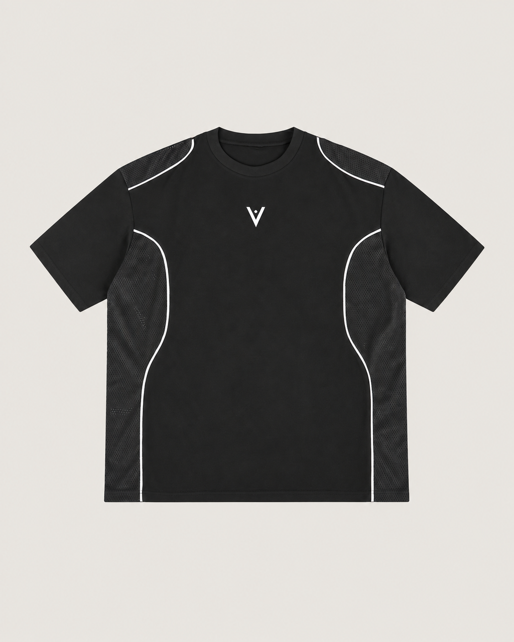 Athletic Piped Panel Tee